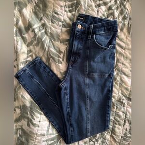 Express FlexX Front Seam High Rise Jeans